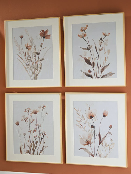 Chettings Wall Art (Set of 4) - Faith Furniture (Manhattan, KS)