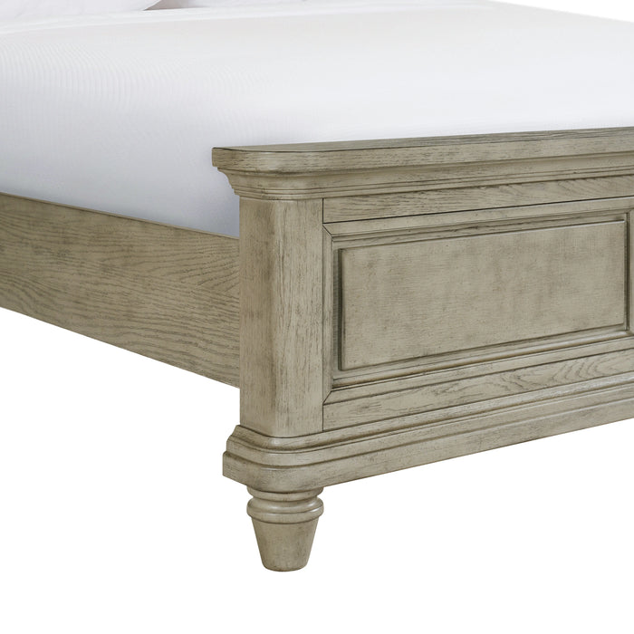 Whit-Ash Panel Bedroom Set