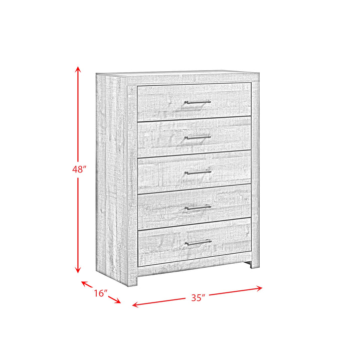 Bailey Panel Bedroom Set with Bluetooth