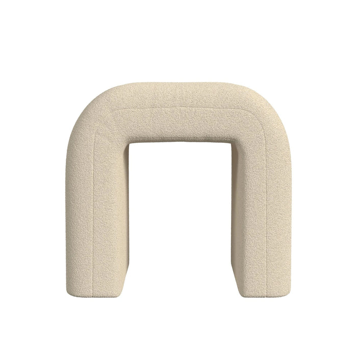 Seqouia Bench With 2 Stools in Ching Cream