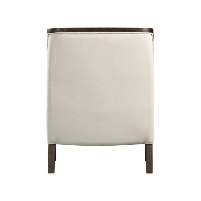 Hopkins Chair w/Brown Arm Columbia Natural(ISTA 3)
