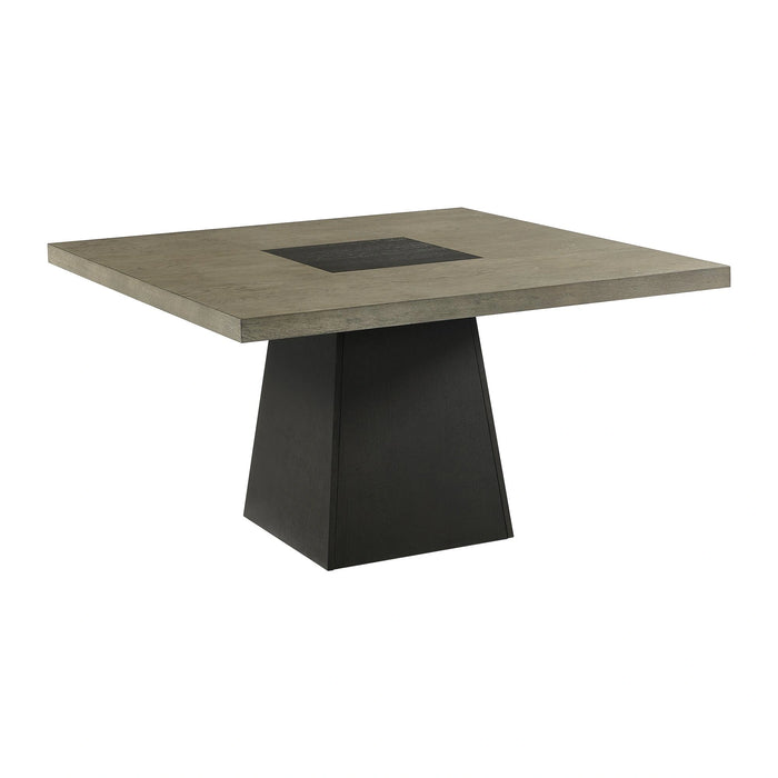 Jemma Standard Height Dining Set in Grey-Square Table and Four Chairs