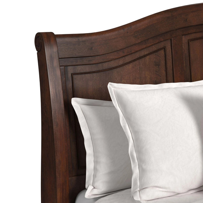 Cameron Cherry Panel Bedroom Set