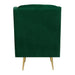 Bryan Accent Chair w/ Gold Legs - Faith Furniture (Manhattan, KS)
