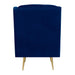 Bryan Accent Chair w/ Gold Legs - Faith Furniture (Manhattan, KS)