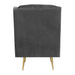 Bryan Accent Chair w/ Gold Legs - Faith Furniture (Manhattan, KS)