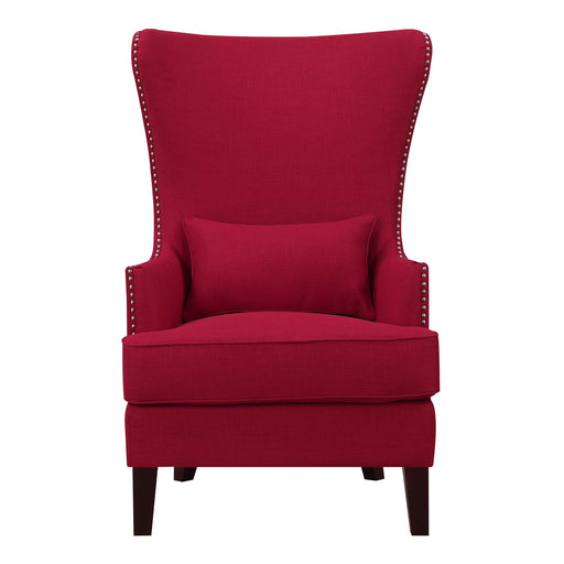 Kori Accent Chair in Berry - Faith Furniture (Manhattan, KS)