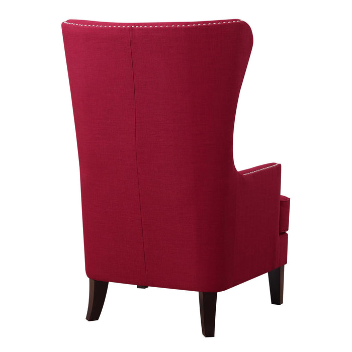 Kori Accent Chair in Berry - Faith Furniture (Manhattan, KS)