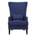 Kori Accent Chair in Blue - Faith Furniture (Manhattan, KS)