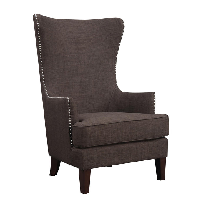 Kori Accent Chair in Chocolate - Faith Furniture (Manhattan, KS)