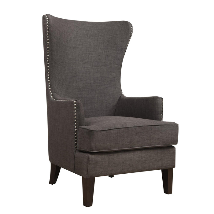 Kori Accent Chair in Heirloom Charcoal - Faith Furniture (Manhattan, KS)