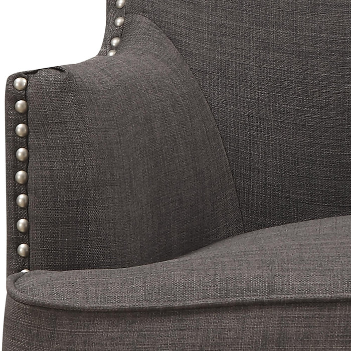 Kori Accent Chair in Heirloom Charcoal - Faith Furniture (Manhattan, KS)