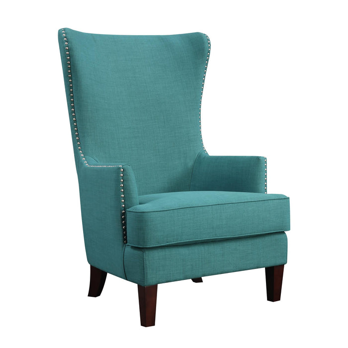 Kori Accent Chair in Heirloom Teal - Faith Furniture (Manhattan, KS)