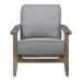 Metro Accent Chair in Slate w/ Antique Legs - Faith Furniture (Manhattan, KS)