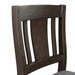 Elements International Cash Counter Height Chair (Set of 2) in Rustic Distressed Espresso - Faith Furniture (Manhattan, KS)