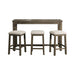 Stone Multipurpose Bar Table Set - Faith Furniture (Manhattan, KS)