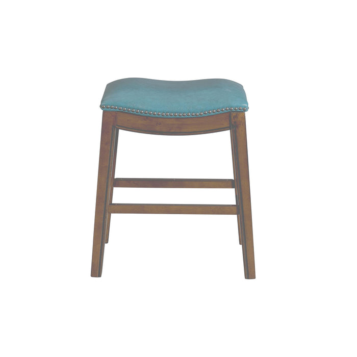 Fiesta 24" Backless Counter Height Stool in Blue - Faith Furniture (Manhattan, KS)