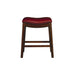 Fiesta 24" Backless Counter Height Stool in Red - Faith Furniture (Manhattan, KS)