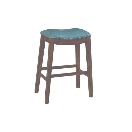 Fiesta 30" Backless Bar Stool in Blue - Faith Furniture (Manhattan, KS)