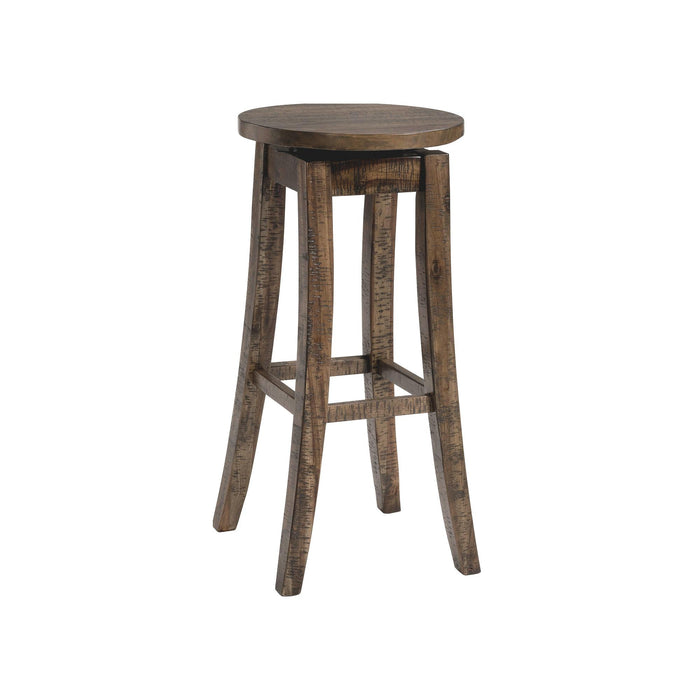 Finn 30" Swivel Backless Bar Stool of 2 - Faith Furniture (Manhattan, KS)