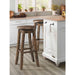 Finn 30" Swivel Backless Bar Stool of 2 - Faith Furniture (Manhattan, KS)