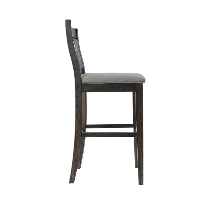 Morrison 30" Slat Back Bar Stool Set of 2 - Faith Furniture (Manhattan, KS)