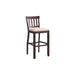 Stone 30" Slat Back Bar Stool Set of 2 - Faith Furniture (Manhattan, KS)
