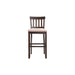 Stone 30" Slat Back Bar Stool Set of 2 - Faith Furniture (Manhattan, KS)