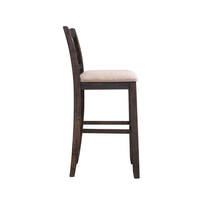 Stone 30" Swirl Back Bar Stool Set of 2 - Faith Furniture (Manhattan, KS)