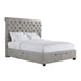 Waldorf King Upholstered Storage Bed - Faith Furniture (Manhattan, KS)