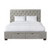 Waldorf King Upholstered Storage Bed - Faith Furniture (Manhattan, KS)