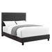 Erica Upholstered Queen Platform Bed - Faith Furniture (Manhattan, KS)