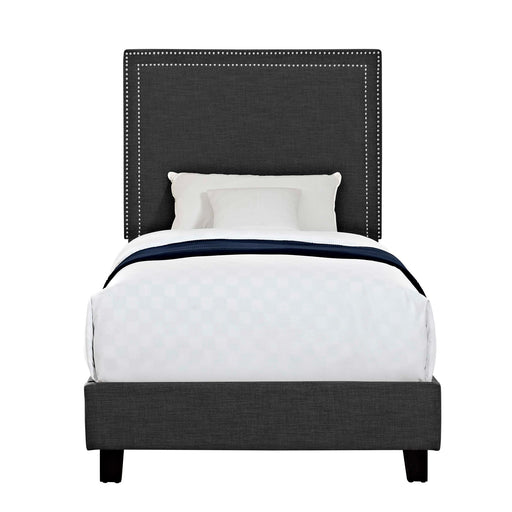 Erica Upholstered Twin Platform Bed - Faith Furniture (Manhattan, KS)