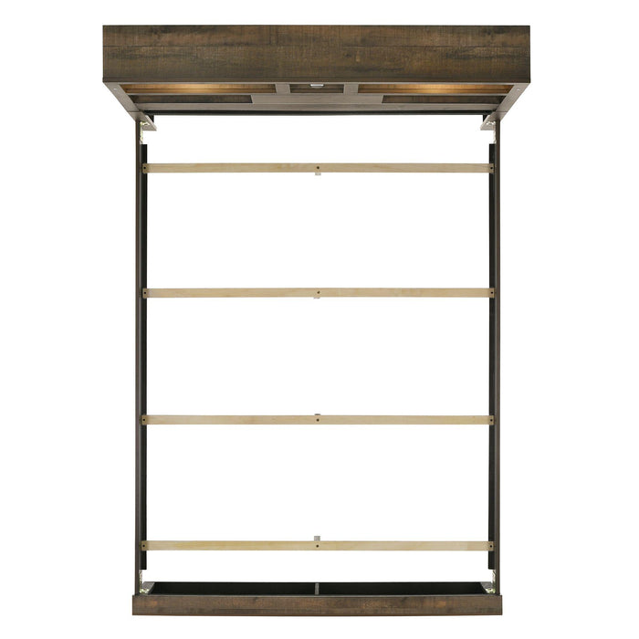 Bailey King Bookcase Panel Bed with Bluetooth - Faith Furniture (Manhattan, KS)