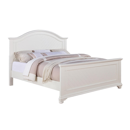 Brookpine White King Panel Bed - Faith Furniture (Manhattan, KS)