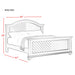 Brookpine White King Panel Bed - Faith Furniture (Manhattan, KS)