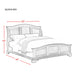 Cameron Cherry Queen Panel Bed - Faith Furniture (Manhattan, KS)