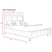 Chatham King Storage Bed - Faith Furniture (Manhattan, KS)