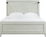 Elements International Artis Queen Storage Bed in White - Faith Furniture (Manhattan, KS)