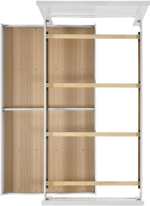 Elements International Catalina Youth Full Panel Bed in White - Faith Furniture (Manhattan, KS)