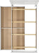 Elements International Catalina Youth Full Panel Bed in White - Faith Furniture (Manhattan, KS)