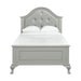 Elements International Jesse Youth Full Panel Bed in Grey - Faith Furniture (Manhattan, KS)