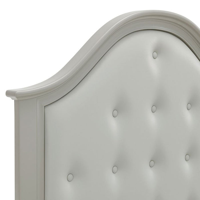 Elements International Jesse Youth Full Panel Bed in Grey - Faith Furniture (Manhattan, KS)