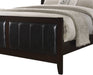 Elements International Lawrence King Panel Bed in Espresso Lacquer - Faith Furniture (Manhattan, KS)