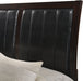 Elements International Lawrence King Panel Bed in Espresso Lacquer - Faith Furniture (Manhattan, KS)