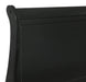 Elements International Louis Philippe Queen Panel Bed in Black - Faith Furniture (Manhattan, KS)