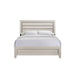 Elements International Makayla King Panel Bed in Natural - Faith Furniture (Manhattan, KS)