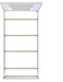 Elements International Moondance Twin Panel Bed in White - Faith Furniture (Manhattan, KS)