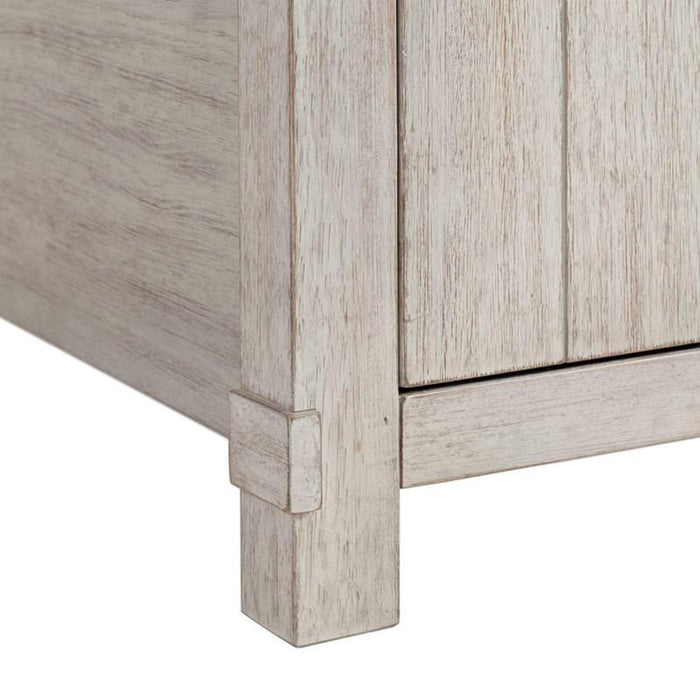 Elements International Scott Queen Platform Storage Bed in White - Faith Furniture (Manhattan, KS)