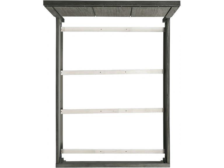 Elements International Wade King Bed in Gray - Faith Furniture (Manhattan, KS)